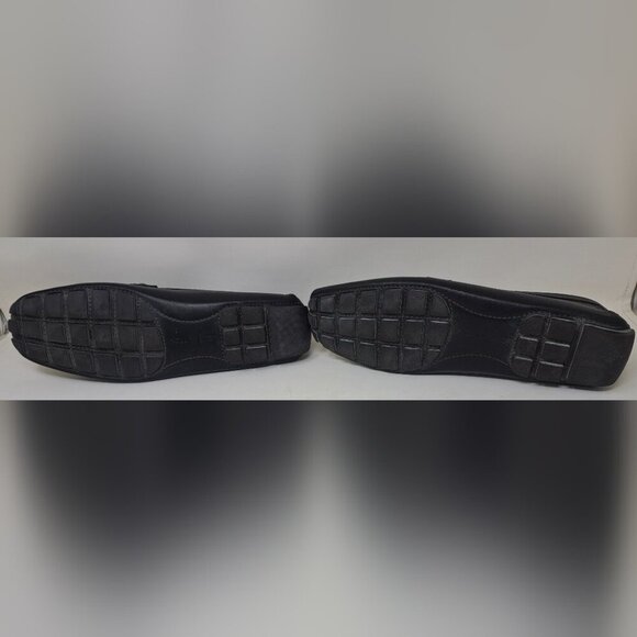 Louis Vuitton Monte Carlo Driving Loafers Shoes Chocolate Brown Leather 8.5 US - Picture 12 of 16